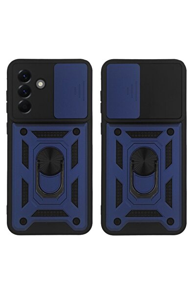 Sonique Θήκη Ring Armor CamPro για Samsung Galaxy A56 5G Μπλέ