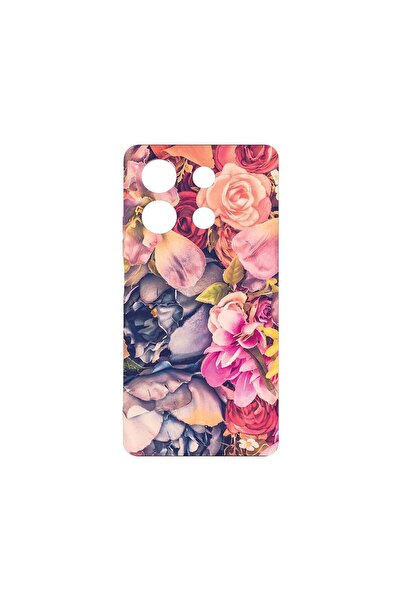 bestcase Λεπτή Θήκη Σιλικόνης 0.8MM, Συμβατή με Xiaomi Redmi Note 13 5G, Φλορ...