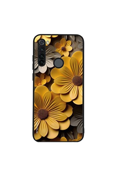Sonique Θήκη 3D Flower Series για Xiaomi Redmi Note 8T Κίτρινο