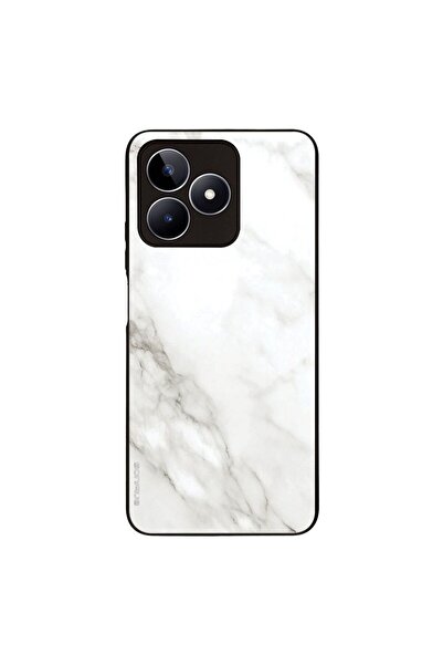 Sonique Θήκη Marble Series για Realme C51 / Realme C53 / Realme Note 50 4G Λευκό