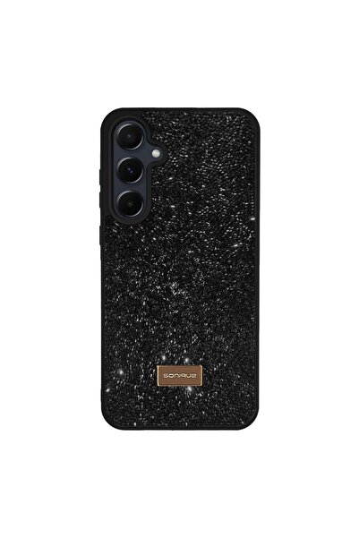 Sonique Θήκη Lux Diamond Samsung Galaxy A55 5G Μαύρο