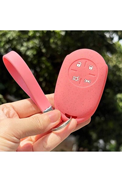 Choice3 Type A pink set New Energy Electric Vehicle Key Case For Fiat 500 500...