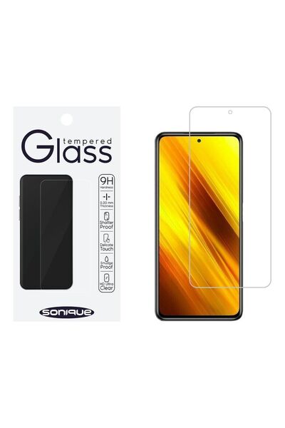 Sonique Hardy Glass Premium Series HD 9H Xiaomi Poco X3 NFC / Poco X3 Pro / P...
