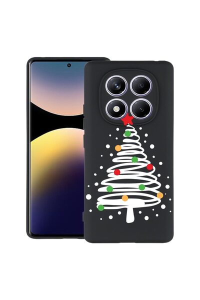 bestcase Husă pentru Xiaomi Redmi Note 15 Pro Plus 5G cu design Brad de Crăci...