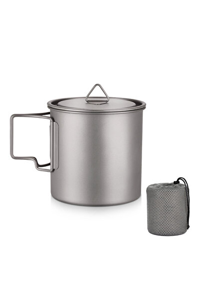Choice5 650ML 03 Ultralight Titanium Cup Outdoor Portable Camping Picnic Wate...