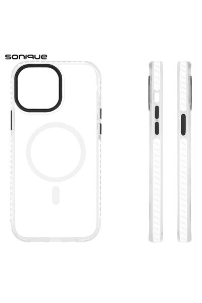 Sonique Θήκη Magnetic MagHard Pro Apple iPhone 15 Plus Λευκό