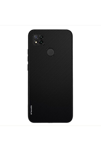 Sonique Θήκη Carbon Series για Xiaomi Redmi 9C / Redmi 10A Μαύρο