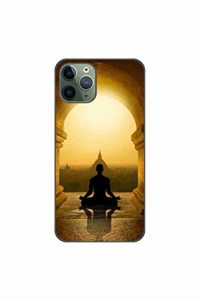 OEM Husa compatibila cu Apple iPhone 11 Pro Max Silicon Gel Tpu Model Meditation
