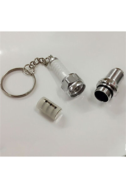 Choice One Size Multi Casual Fashion LED Key Chain Spark Plug Key Chain Keych...
