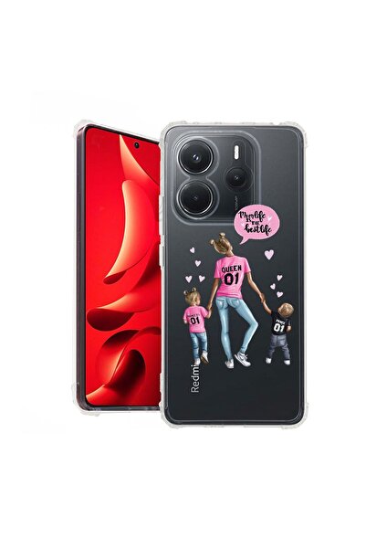 bestcase Husă pentru Xiaomi Redmi Note 14 5G, Antișoc 1.5MM, Mom Life Boy And...