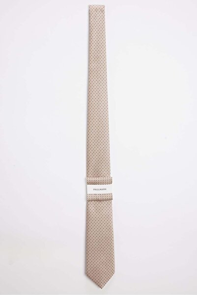 PAULMARK Men's Mini Square Patterned Classic Tie