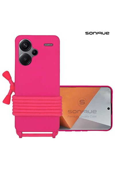 Sonique Θήκη Σιλικόνης με Κορδόνι CarryHang Xiaomi Redmi Note 13 Pro Plus 5G ...