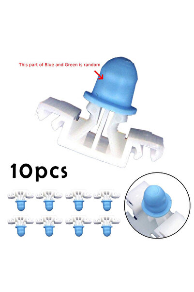 Choice 10pcs Car Exterior Side Moulding / Door Bumpstrip Fastener Clips 51132...