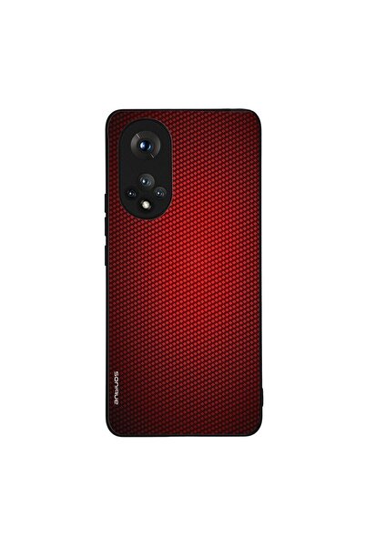 Sonique Θήκη Carbon Series για Honor 50 5G / Nova 9 Κόκκινο