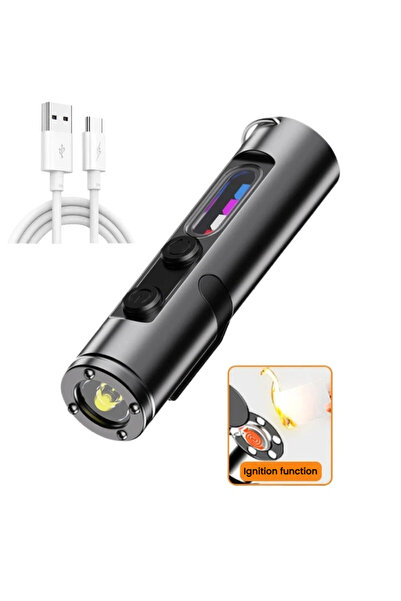 Choice مصباح يدوي LED صغير محمول قوي الإضاءة بتصميم محدث مع بطارية مدمجة ومغن...
