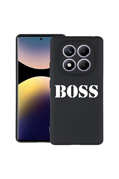 bestcase Калъф за Xiaomi Redmi Note 14 Pro 4G, Boss, Тънък силиконов 0.8ММ, У...