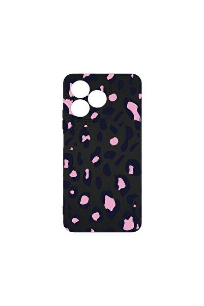 bestcase ¬Æ Husa Premium Silicon, Compatibila Cu Xiaomi Redmi 13, Pink Leopar...