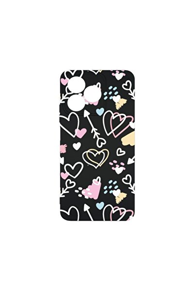 bestcase Θήκη Σιλικόνης Premium, Συμβατή με Xiaomi Redmi 13, Σχέδιο με σύμβολ...