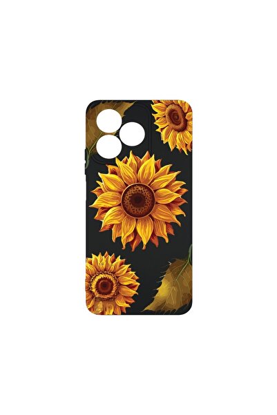 bestcase ¬Æ Husa Premium Silicon, Compatibila Cu Xiaomi Redmi 13, Sun Flower,...