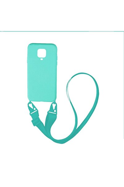 Sonique Θήκη Σιλικόνης με Strap CarryHang Xiaomi Redmi Note 9S/9 Pro Γαλάζιο