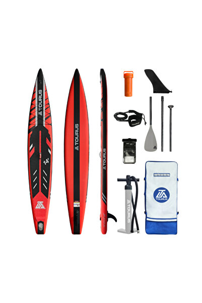 tourus TS-FR01 426x58x15 cm Profesyonel Race SUP Board – Karbon Destekli Yarı...