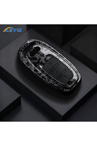 Choice FCarbon Car ABS Key Case Cover Shell For Audi A1 A3 8V A4 B8 B9 A5 A6 ...