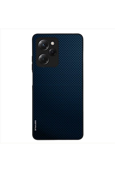 Sonique Θήκη Carbon Series για Xiaomi Poco X5 Pro 5G Μπλε