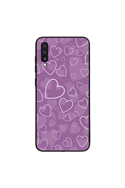 Sonique Θήκη Heart Series για Samsung Galaxy A70/A70s Βιολετί