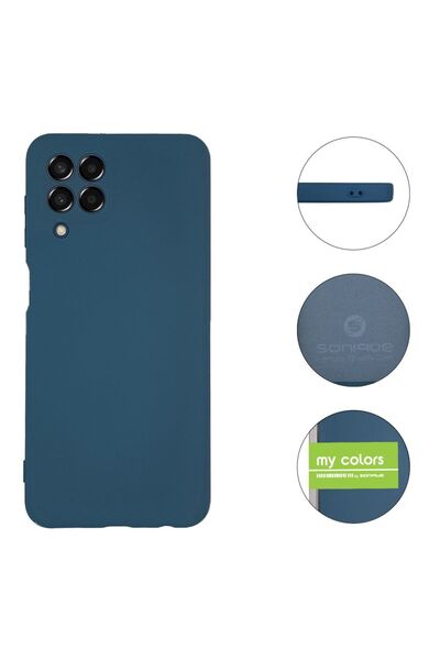 Sonique Θήκη Σιλικόνης My Colors Samsung Galaxy M33 5G Μπλε Σκούρο