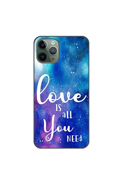OEM Husa compatibila cu Apple iPhone 11 Pro Max Silicon Gel Tpu Model Love Is...