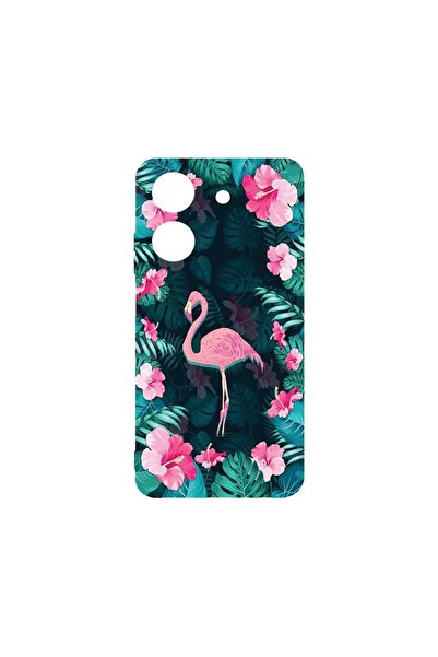 bestcase Διαφανής Θήκη Σιλικόνης 2MM, Συμβατή με Xiaomi Redmi 13C, Φλαμίνγκο,...