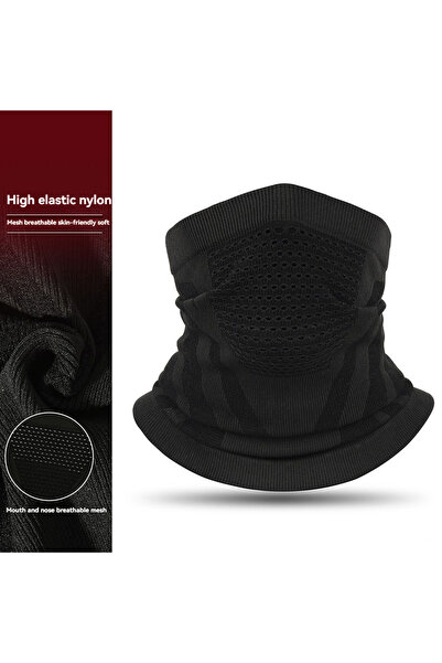 Choice10 WB-01 Black GTUBIKE Warm Elastic Breathable Half-Face Cycling Mask f...