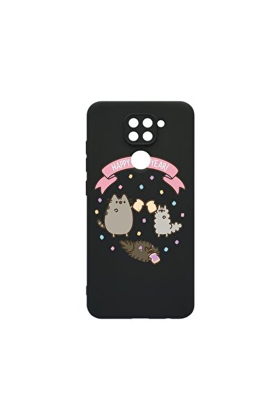 bestcase Тънък силиконов калъф 0.8ММ, съвместим с Xiaomi Redmi Note 9, Честит...