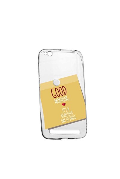 bestcase Θήκη σιλικόνης, Διαφανής, Λεπτή, Αυτοκόλλητο  "Good Morning ", Xiaom...