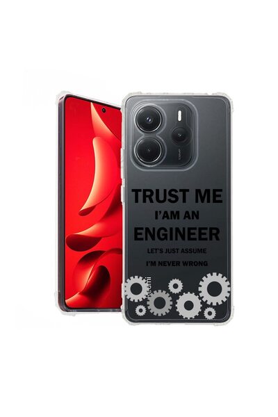 bestcase ¬Æ Husa pentru Xiaomi Redmi Note 14 5G, Anti Shock 1.5MM, Trust me I...
