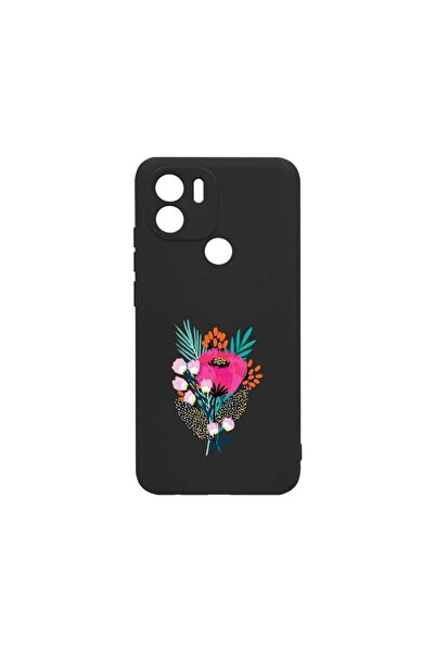 bestcase Λεπτή Θήκη Σιλικόνης 0.8MM, Συμβατή με Xiaomi Redmi A2 Plus, Λουλούδ...