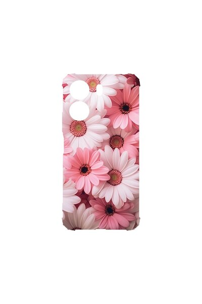 bestcase Husa Anti Shock 1.5MM, compatibilă cu Xiaomi Redmi 13C, Pink Daisy, ...