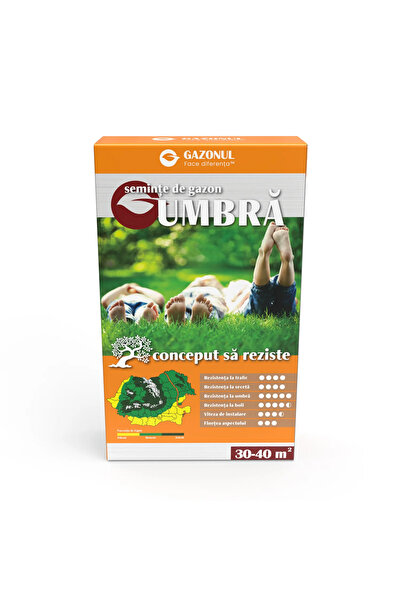 Gazonul Seminte Gazon Umbra pentru livezi, spatii umbrite si semiumbrite, 0.7...