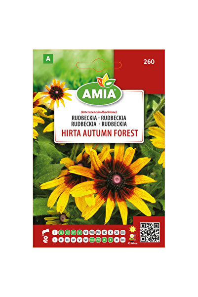 Amia Seminte de Rudbeckia Hirta Autumn Forest Amia, 0,5 g