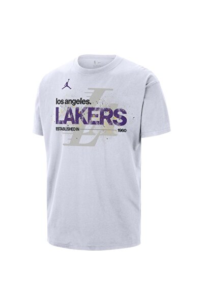 Nike Tricou bărbătesc Los Angeles Lakers Courtside Jordan '85 Statement M