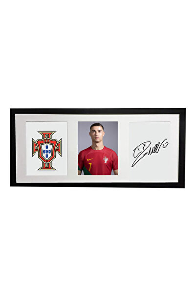 Boomah Accessories Cristiano Ronaldo Portugal FIFA World Cup Autographed Post...