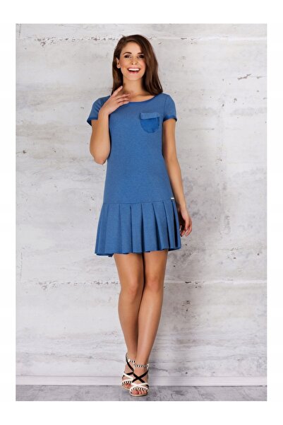 Infinite You Rochie dama InfiniteYou, Bumbac, M060 - Albastru -, XL INTL