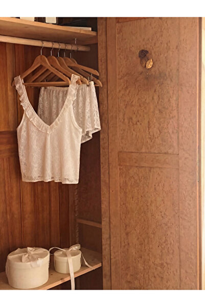 LC Waikiki I V Dikim Lace Women's Shorts Pajama Set from Freezen Store