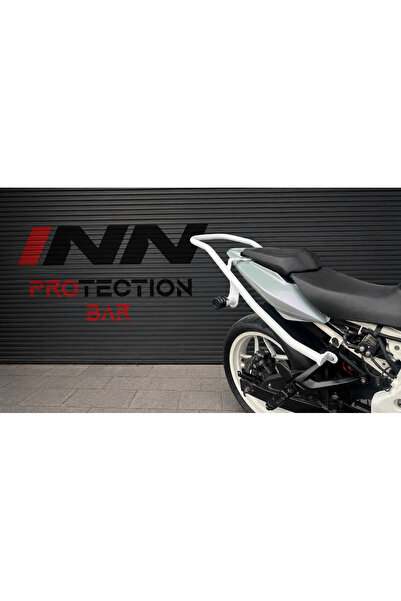 inan stunt NS200 UYUMLU ÖZEL YAPIM 2 TAKOZLU BEYAZ KUYRUK (STUNT) DEMİRİ
