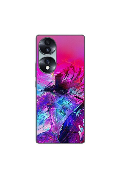 OEM Husa compatibila cu Honor 70 Silicon Gel Tpu Model KPop Demon Hunters Rum...