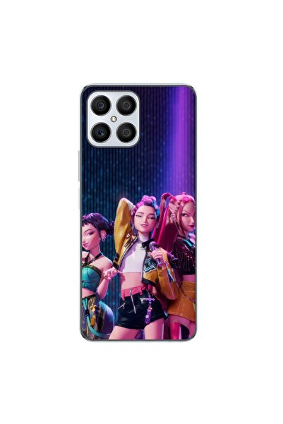 OEM Husa compatibila cu Honor X8 4G Silicon Gel Tpu Model KPop Demon Hunters ...