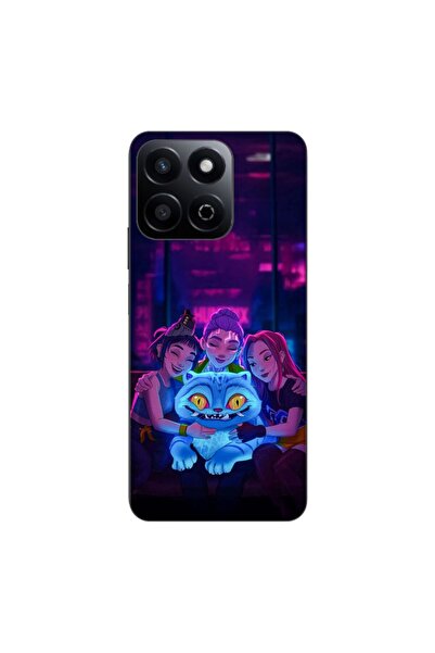 OEM Husa compatibila cu Honor 200 Smart Silicon Gel Tpu Model KPop Demon Hunt...