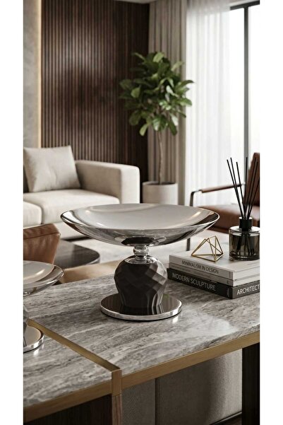 Generic Luxury Style Dessert Fruit Tray with Elevated Stand Modern Design Dec...