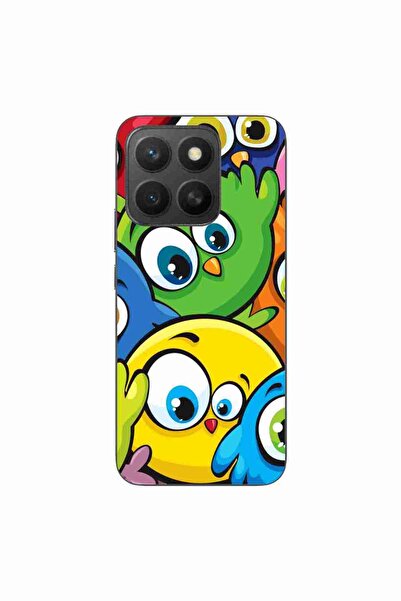 OEM Husa compatibila cu Honor X8c Silicon Gel Tpu Model Bufnite Colorate