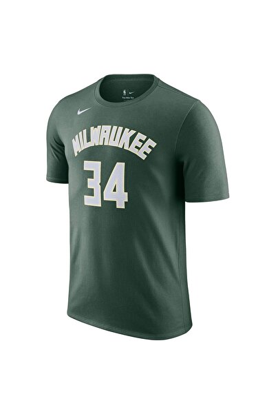Nike Bărbați& # Tricou cu mânecă scurtă Milwaukee Bucks NBA XXL